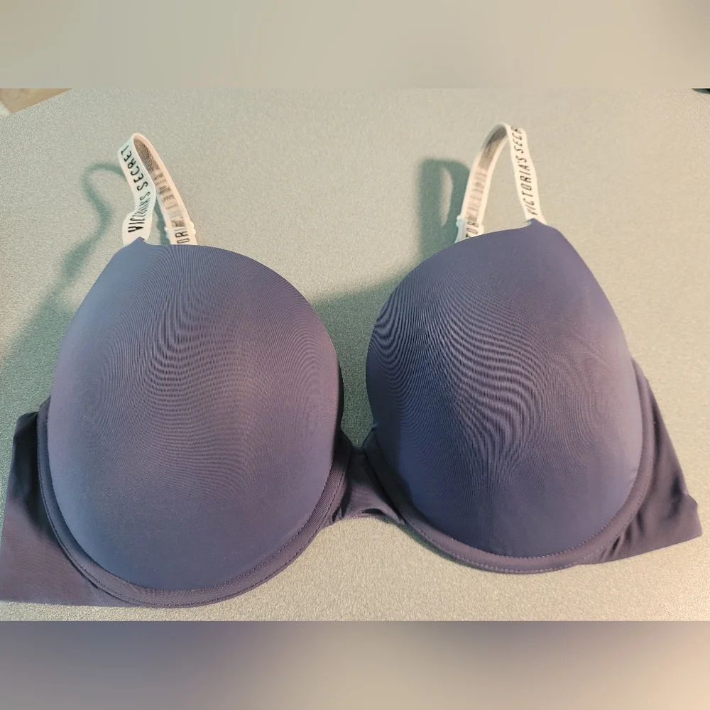 Lot of 2 Victoria's Secret T-shirt Bra's Push Up Full Coverage - Picture 3 of 4